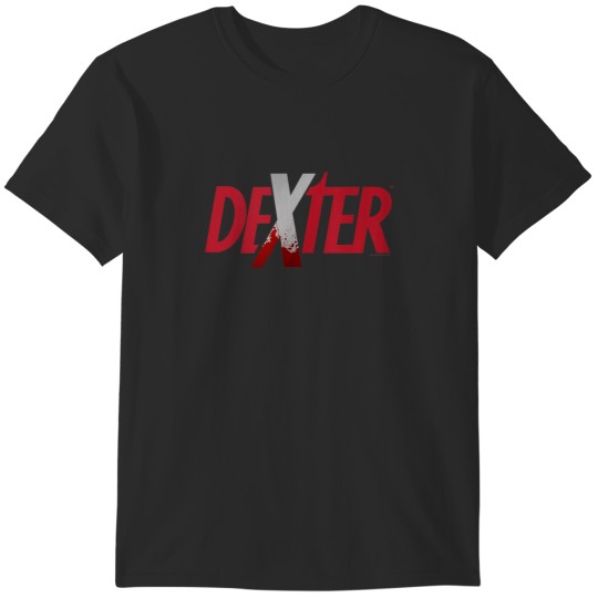 Discover Dexter Splatter Logo 8909 T-Shirts