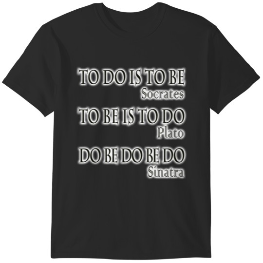 Discover Do be Do be Do  MUSIC Frank Sinatra Lyrics Greek version on BLACK T-Shirts