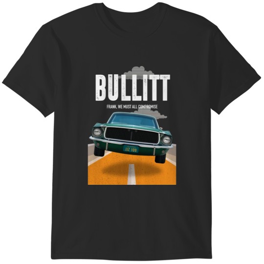 Discover Bullitt - Alternative Movie Poster T-Shirts