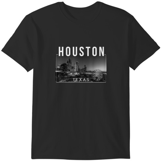 Discover Houston Texas HTown The Big H Tee T-Shirts