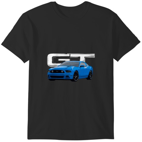 Discover GT Mustang Grabber Blue s197 T-Shirts
