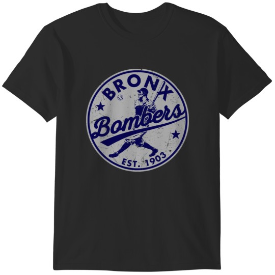Discover Bronx Bombers Seal T-Shirts