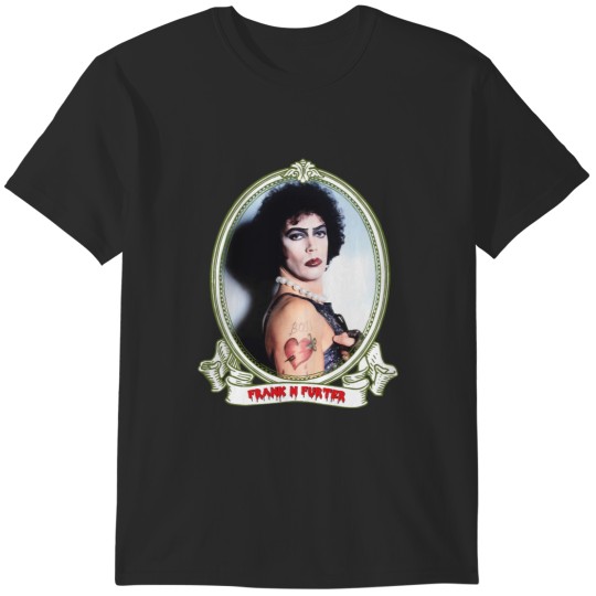Discover Rocky Horror Frank n Furter Portrait T-Shirts