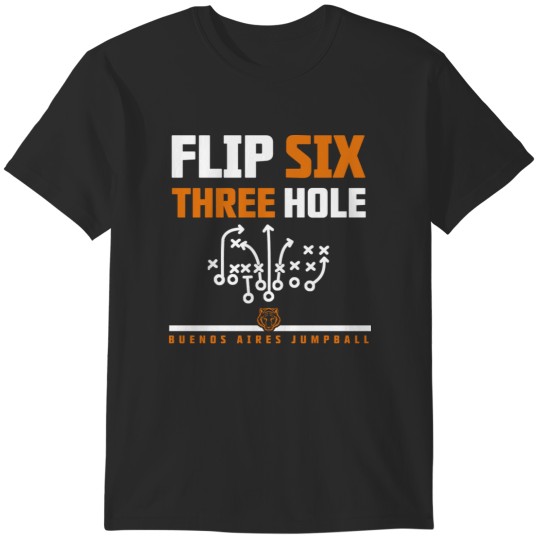 Discover Flip Six Three Hole T-Shirts