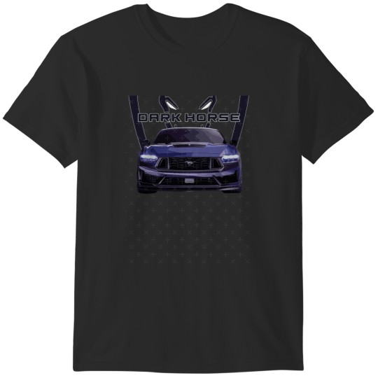 Discover 7th gen COYOTE s650 dark horse Mustang GT 5.0L V8 BLUE EMBER T-Shirts