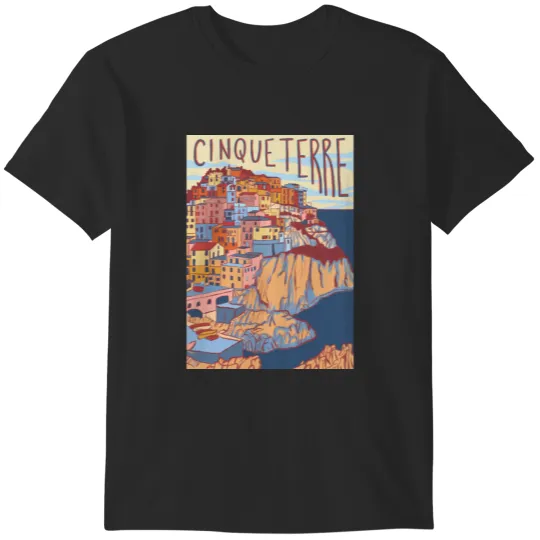 Discover Cinque Terre Italy T-Shirts