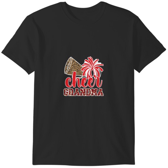 Discover Cheer Grandma Proud Cheerleader Grandmother Long T-Shirts