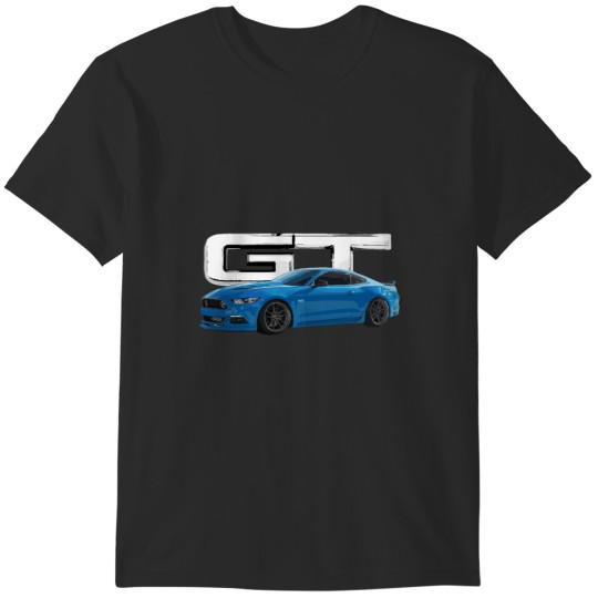 Discover s550 Grabber Blue Mustang GT5.0L V8 usa T-Shirts