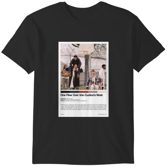 Discover One Flew Over the Cuckoos Nest Movie Print T-Shirts