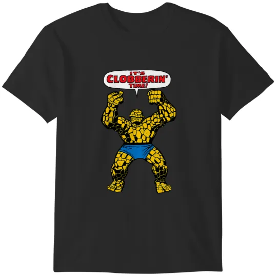 Discover Fantastic Four The Thing Clobberin' Time T-Shirts