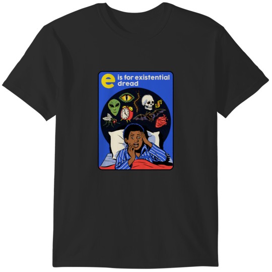 Discover E is for Existential Dread iPhone Case T-Shirts