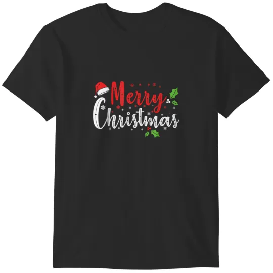 Discover Merry Christmas Xmas Winter Apparel Family And Kids T-Shirts