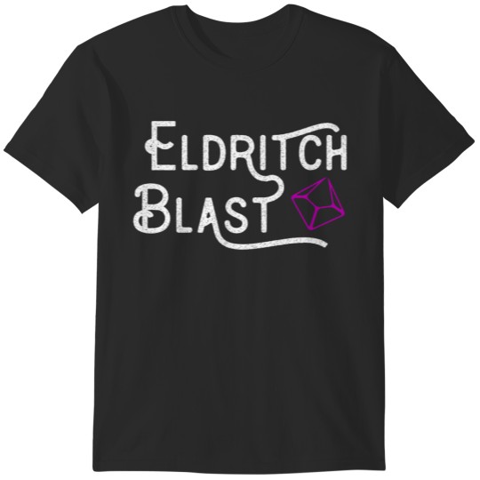 Discover Warlock Eldritch Blast Tabletop RPG Gaming T-Shirts