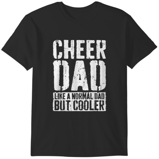 Discover Cheer Dad T-Shirt Father's Day Cheer Dad Shirt T-Shirts