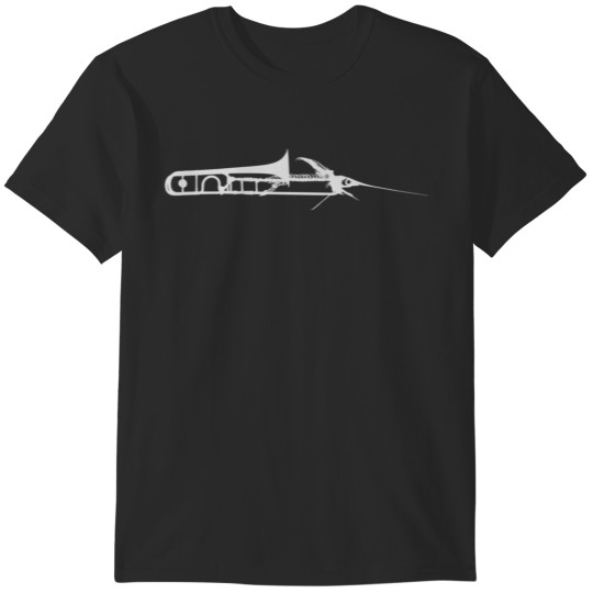 Discover Swordfish Trombone white T-Shirts