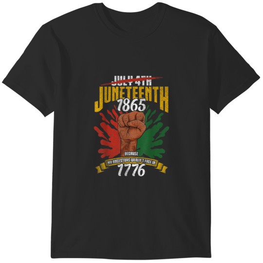 Discover Men's T-Shirt for Juneteenth Celebration