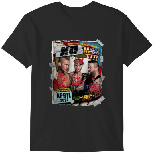 Discover Kevin Owens Wrestlemania T-Shirts