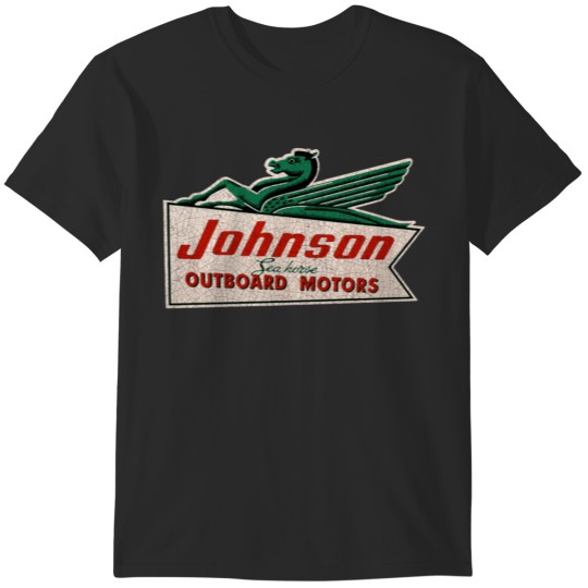 Discover JOHNSON VINTAGE OUTBOARD MOTORS USA T-Shirts
