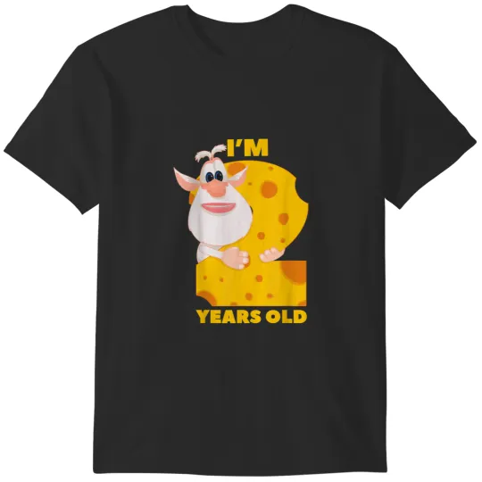 Discover Booba Im 2 Years Old Birthday Son Daughter Boys Girls Booba 5404 T-Shirts