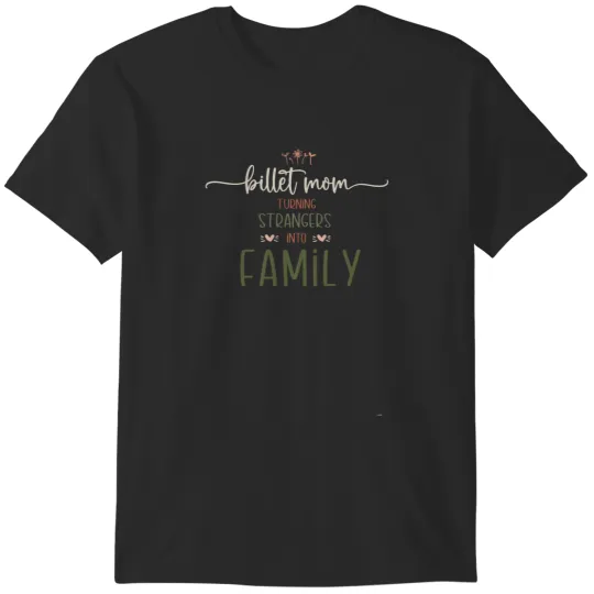 Discover Billet Mom SentimentalHeartfelt QuoteSaying for Ice Hockey Mom T-Shirts