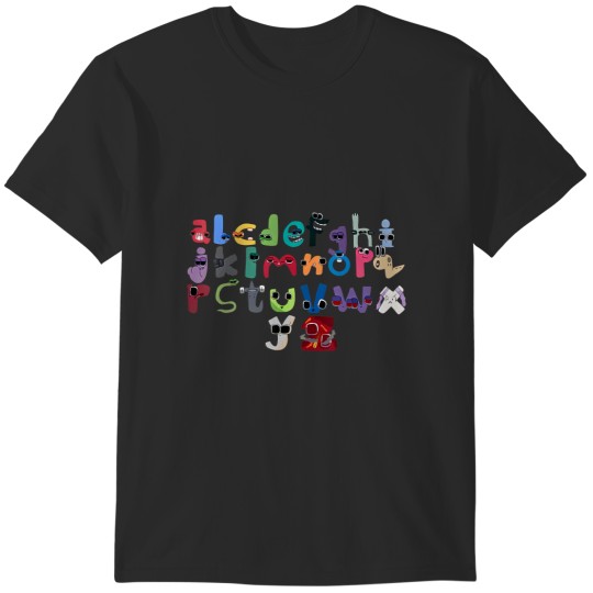 Discover villain letter abc costume boys matching evil alphabet lore T-Shirts