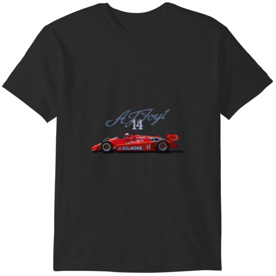 Discover AJ Foyt 14 Race Car Premium T-Shirts