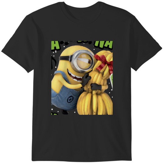 Discover Despicable Me Minion Banana Present Christmas T-Shirts