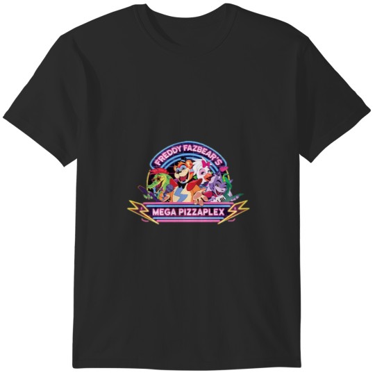 Discover Méga Pizzaplex de Freddy Fazbear T-Shirts