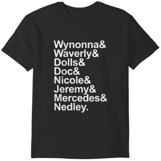 Discover Wynonna Earp Team Names Shirt T-Shirts