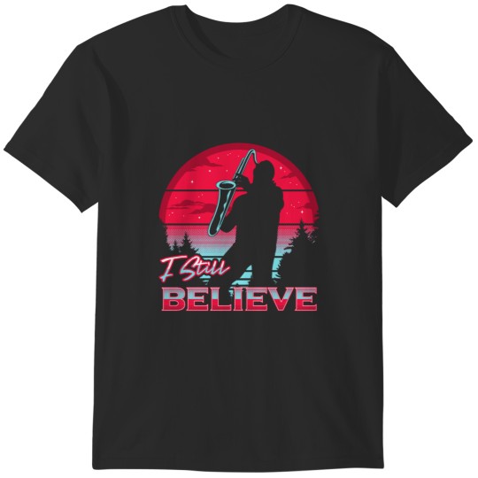 Discover Je crois toujours aux garçons perdus Tim Cappello Saxophone T-Shirts