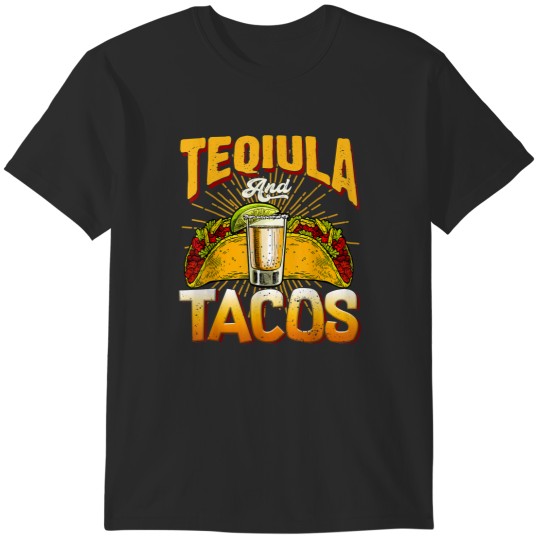 Discover Tequila And Tacos Tequila Day Mexican Drinking T-Shirts