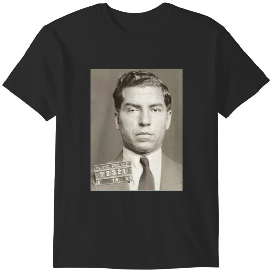 Discover Lucky Luciano Mugshot Classic T-Shirts