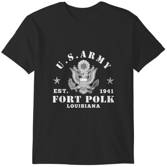 Discover fort polk louisiana tigerland T-Shirts
