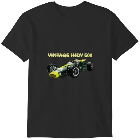 Discover Vintage Indy 500, 1960s, Indianapolis 500, racing t, race track, vintage, for him, for her, T-Shirts