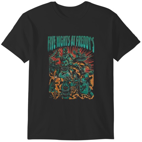 Discover Cinq la nuit Freddys Film T-Shirts