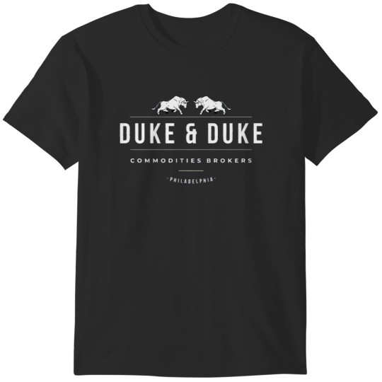 Discover Duke & Duke Commodities Brokers - modern vintage logo T-Shirts