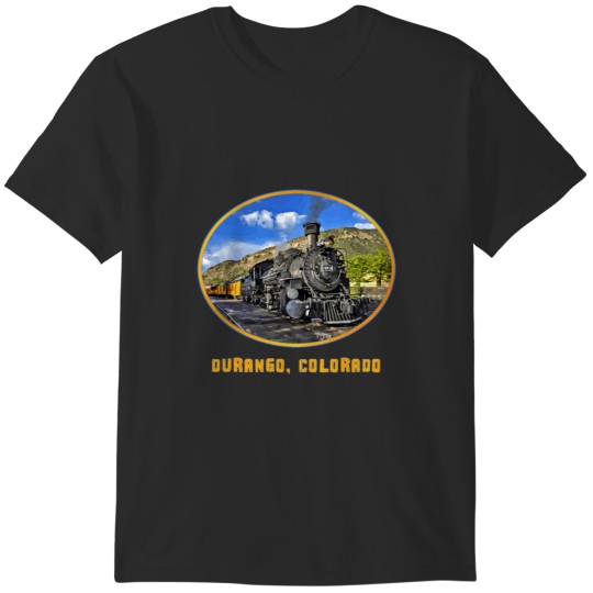 Discover Durango, Colorado Railway - Durango - Train à vapeur Silverton T-Shirts