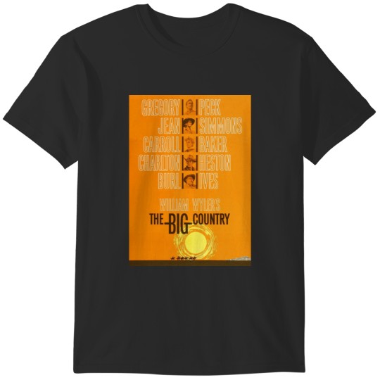 Discover The Big Country Movie Poster T-Shirts