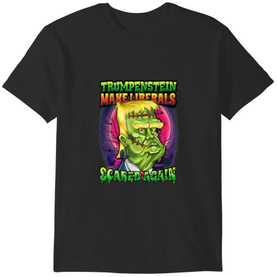 Discover Trumpenstein Make Liberals Scared Again Trump Halloween Meme T-Shirts