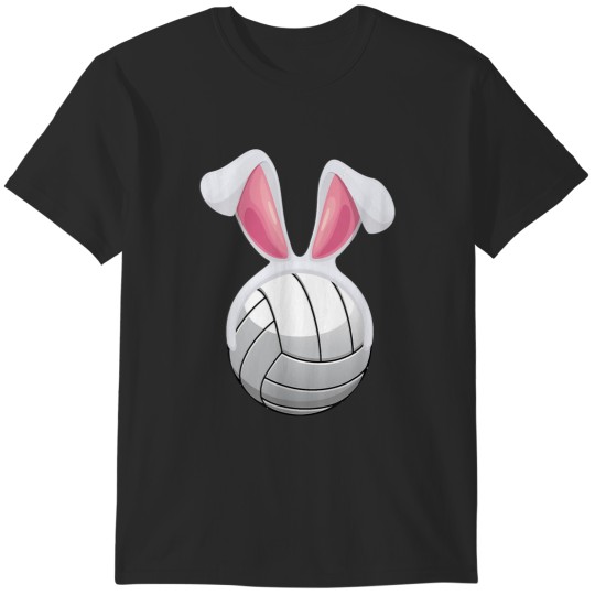 Discover Volleyball Gift Cute Volleyball Bunny Easter Egg Funny Easter Day Boys Kids T-Shirts