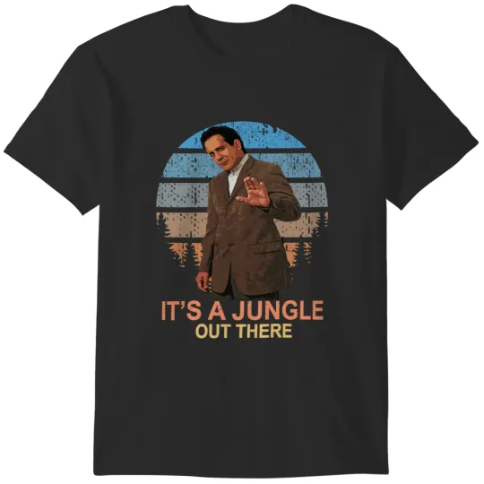 Discover Monk - It's A Jungle Out There, Funny Adrian Monk T-Shirts