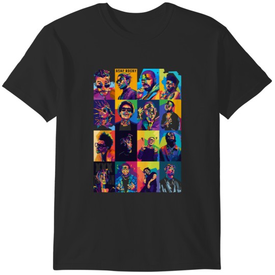 Discover Rappers Collection Wpap Pop Art T-Shirts
