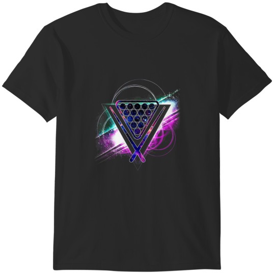 Discover Aesthetic Galaxy Billiards T-Shirts