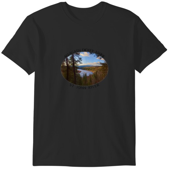 Discover Allagash Dickey Maine St John River Dickey Rapid T-Shirts