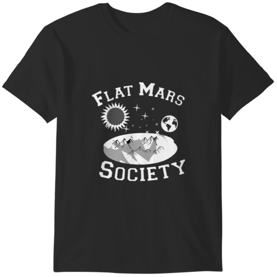 Discover Flat Mars Society   (1) T-Shirts