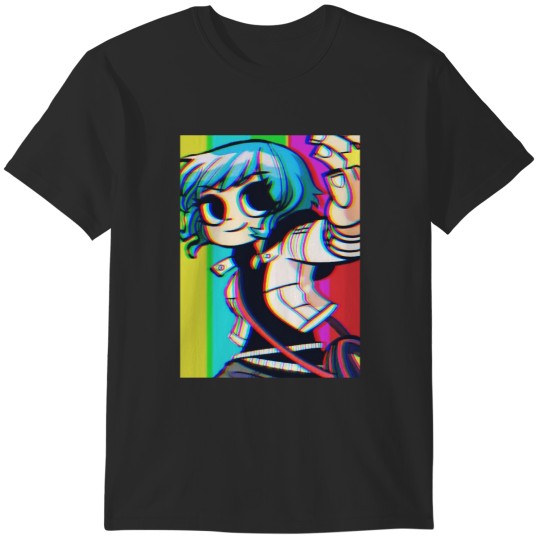 Discover Ramona Flowers Scott Pilgrim Takes Off Anime T-Shirts