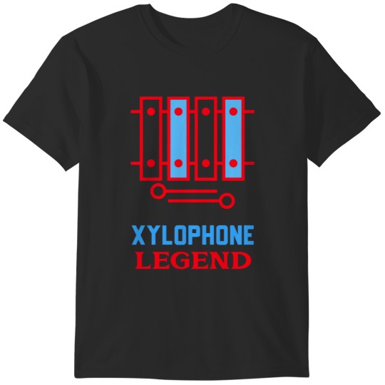 Discover Xylophone Legend - Xylophone Musical Instrument Design T-Shirts