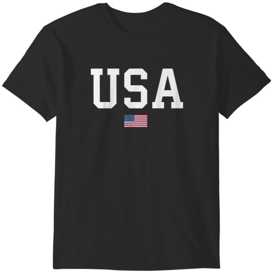 Discover USA T Shirt Women Men Patriotic American Flag Ju T-Shirts