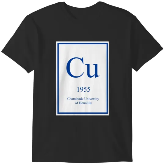 Discover Chaminade University of Honolulu Periodic Element T-Shirts