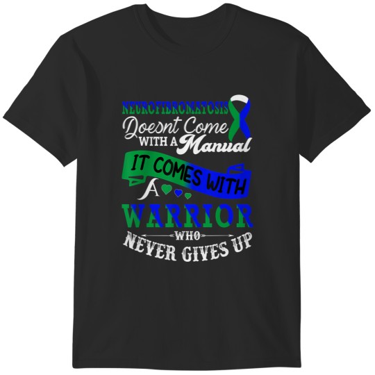 Discover neurofibromatosis awareness blue green ribbon warrior T-Shirts